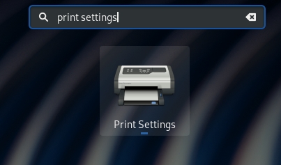 Spusťte Print Settings