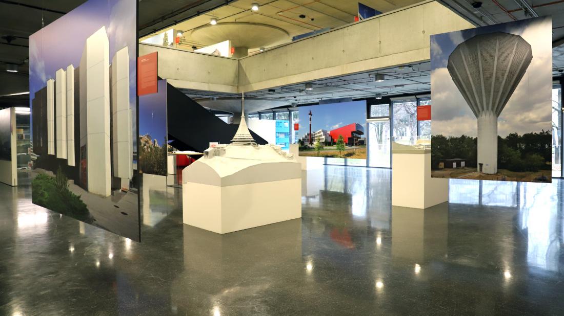 3D visualisation of an exhibition