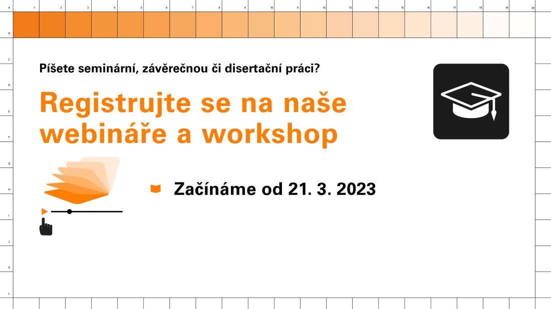Kurzy, workshopy a webináře